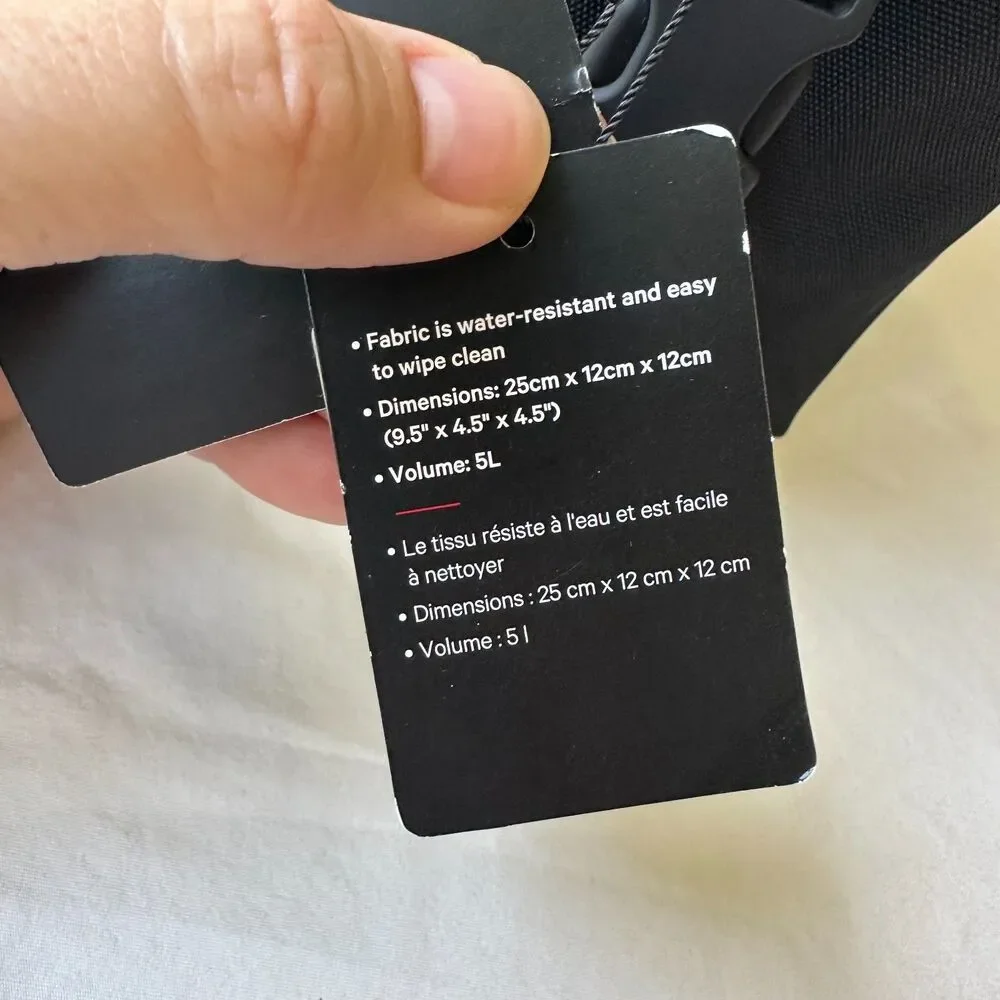 Lululemon Command The Day Kit 5L Black Hint Water Branded Promo Swag Dopp Bag